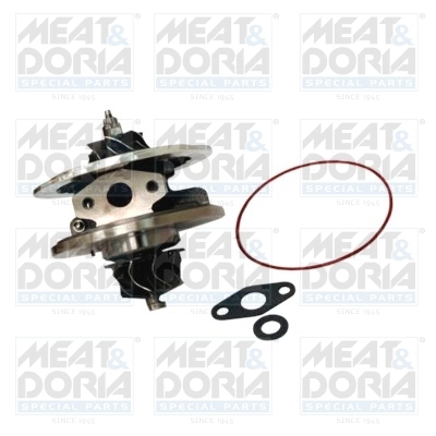 Core assembly, turbocharger